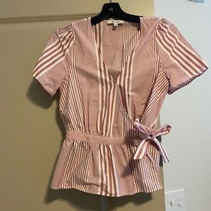 Madewell Red Stripe Top